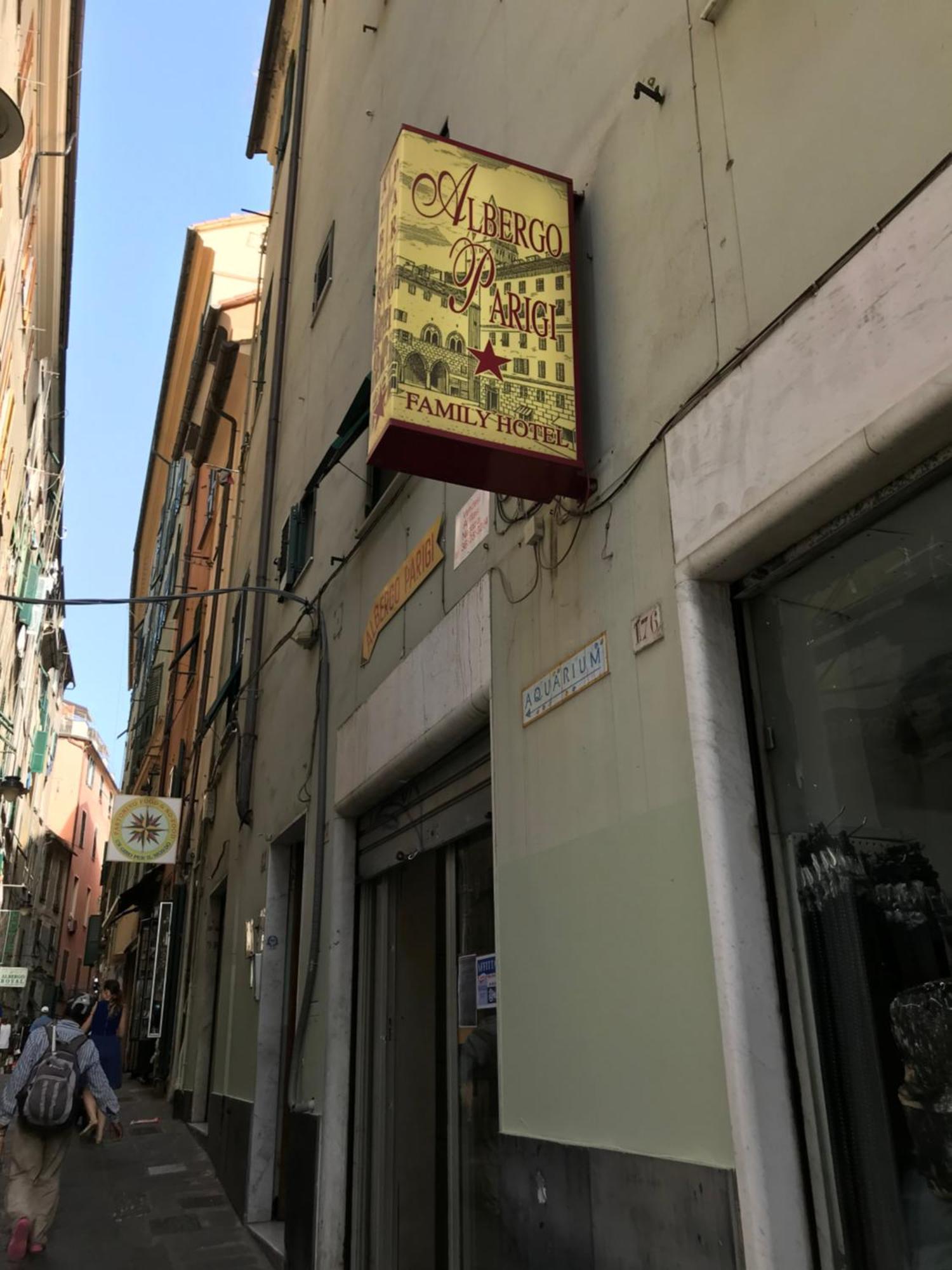 Albergo Parigi Genoa Exterior photo